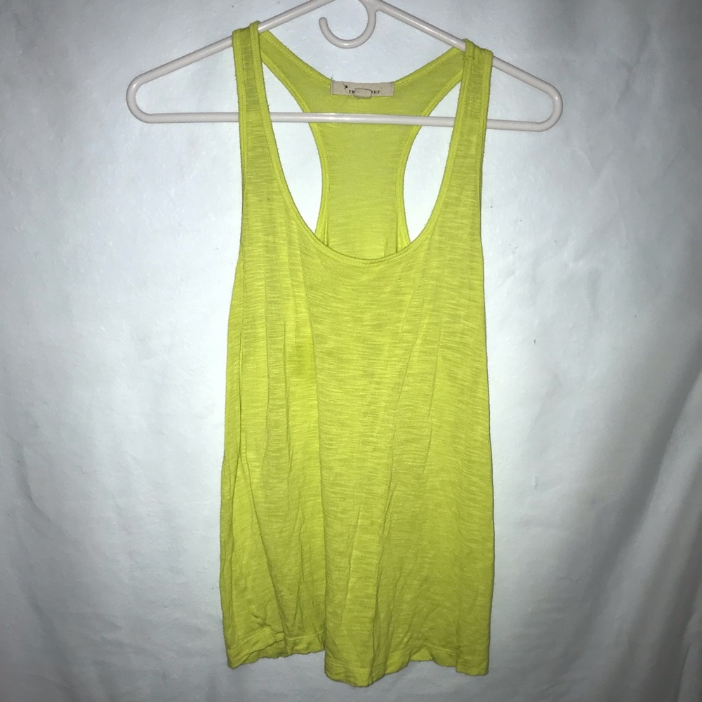 ❤️ TWENTY ONE neon yellow tank top